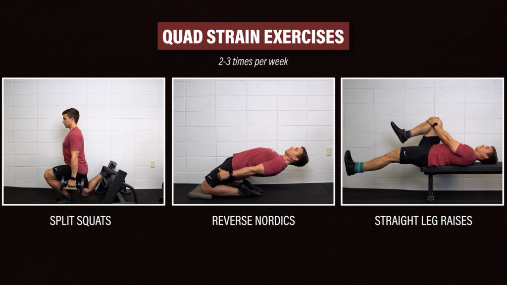 Quad Strain Rehab and Exercises - [P]rehab