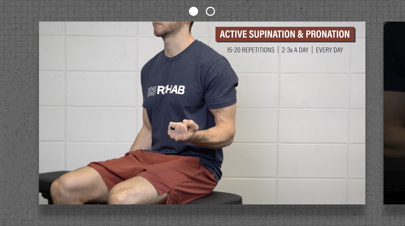 Improving Elbow Range of Motion E3 Rehab