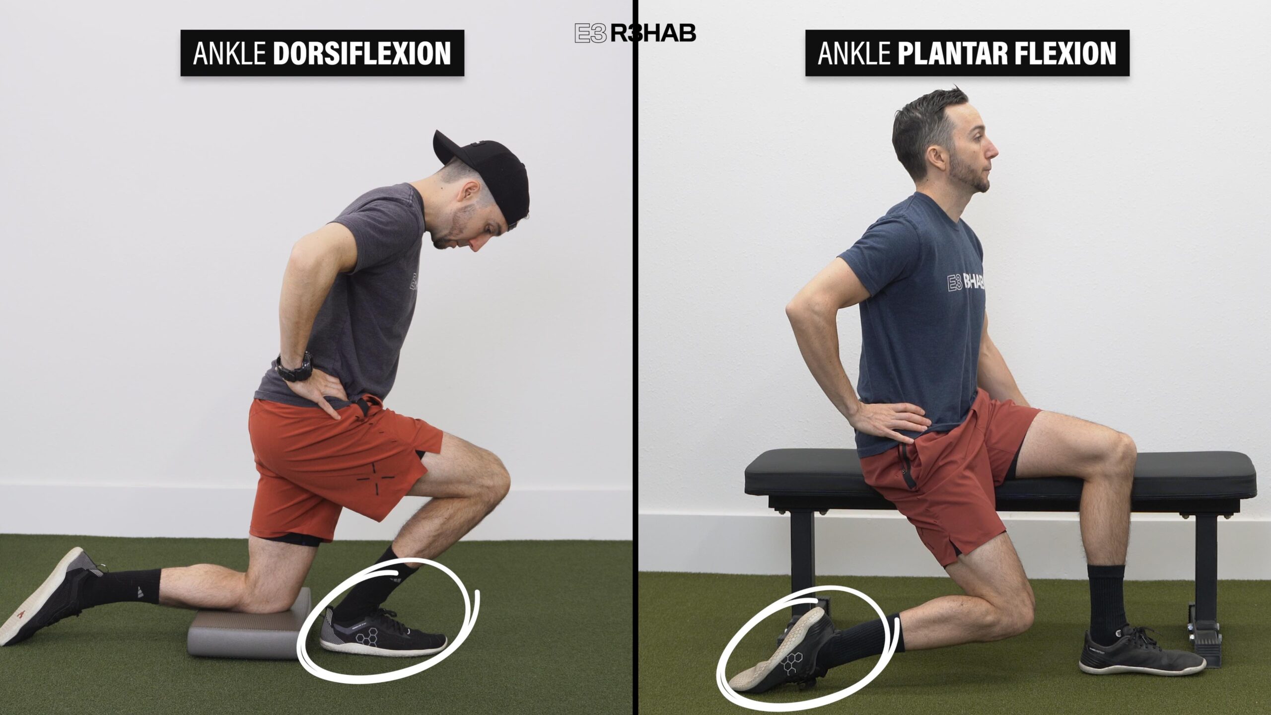 Ankle Dorsiflexion and Plantarflexion Exercises in Pilates